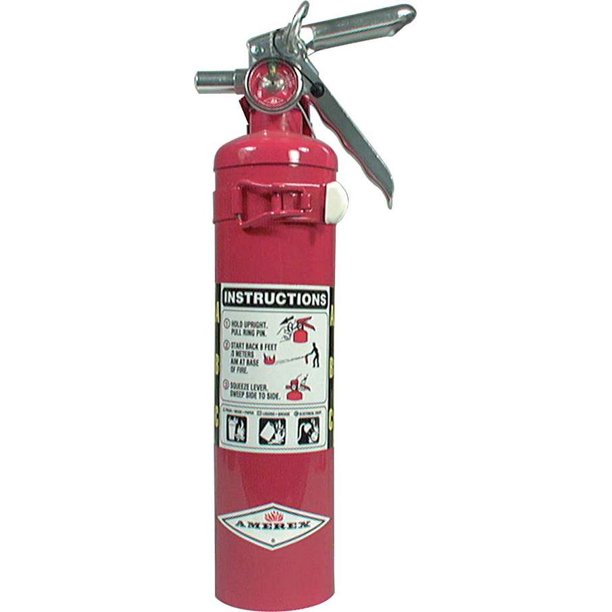 Allstar Performance 2.5 lbs ABC Rated Red Fire Extinguisher P/N 10500